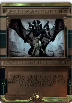 Thoughtseize Masterpiece Series: Amonkhet Invocations Foil - Image 1