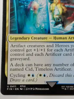 Cid, Timeless Artificer (0411) Final Fantasy Regular - Image 3
