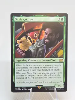 Sazh Katzroy X1 FIN MTG Final Fantasy FB1 - Image 1