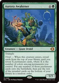 Aurora Awakener 165 MTG NM - Lorwyn Eclipsed - Image 1