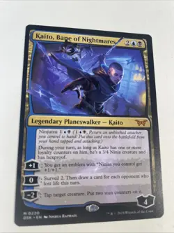 1x Kaito, Bane Of Nightmares Mtg Duskmourn House of Horrors NM - Image 1