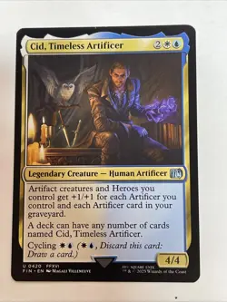 Cid, Timeless Artificer (0420) Final Fantasy #420 Uncommon - Image 1