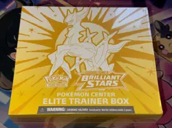 Brilliant Stars Pokemon Center Elite Trainer Box Exclusive PC ETB New Sealed - Image 2