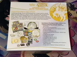 Brilliant Stars Pokemon Center Elite Trainer Box Exclusive PC ETB New Sealed - Image 3