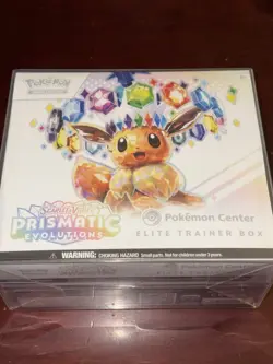 Prismatic Evolutions Pokemon Center Elite Trainer Box Exclusive ETB New Sealed - Image 3