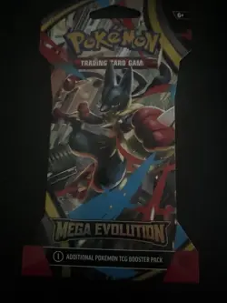 (VERY HEAVY) 32.89g Pokemon TCG Mega Evolution Sleeved Booster Pack (SEALED)✅ - Image 3