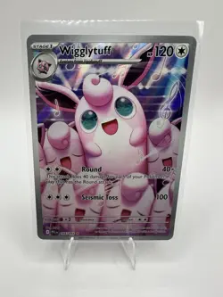 Wigglytuff, Pokemon Near Mint, Phantasmal Flames, Illustration Rare, 105/94 - Image 1