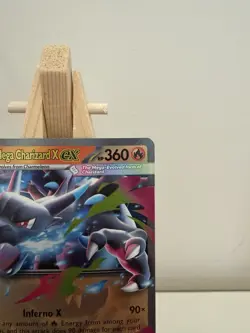 Mega Charizard X EX 013/094 Phantasmal Flames Holo Double Rare Pokemon TCG - Image 4