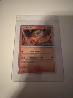 Pokemon Promo Paradox Rift Chi-Yu 057 Near Mint Condition! - Image 3