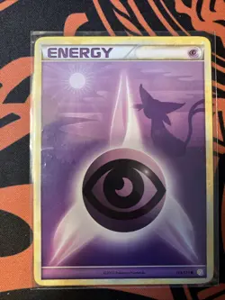 Psychic Energy Espeon 119/123 Non-Holo HeartGold & SoulSilver Pokemon (LP) - Image 1