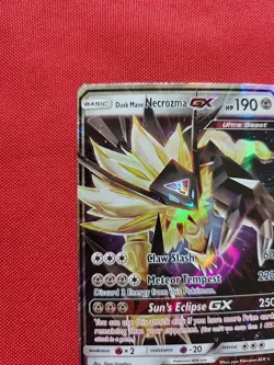 Pokemon: Dusk Mane Necrozma GX #90/156 Ultra Rare Full Art 2018 - NM - E59 - Image 4