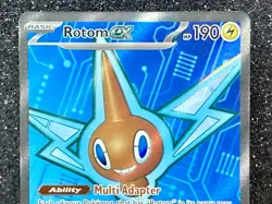 Rotom ex (111/094) ~ Mint/NM [Me02: Phantasmal Flames 2025] Full-Art Pokemon TCG - Image 2