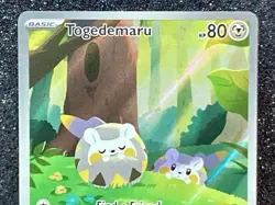 Togedemaru (104/094) IR~ Mint/NM [Me02: Phantasmal Flames 2025] Holo Pokemon TCG - Image 2