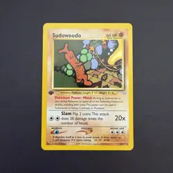 Pokemon TCG Sudowoodo 26/64 (1st Edition / Neo Revelation / 2001 / NM / Mint) - Image 1