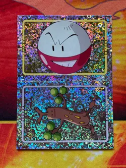Pokemon Merlin Topps Ultimate Stickers 2005 Holo #101 Electrode #185 Sudowoodo - Image 1