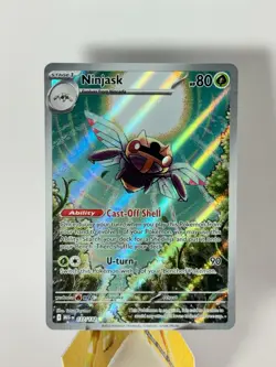 Ninjask 137/132 Illustration Rare Mega Evolution English Pokemon TCG Mint - Image 1