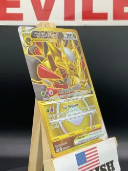 Pokemon TCG Giratina VSTAR (Secret) #212/196 Swsh11: Lost Origin Holo - NM - Image 5