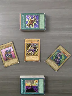 Vintage Yu-Gi-Oh Lot (Original 2002 Era - Dark Magician, Gaia, Holos) - Image 1