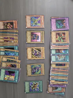 Vintage Yu-Gi-Oh Lot (Original 2002 Era - Dark Magician, Gaia, Holos) - Image 2
