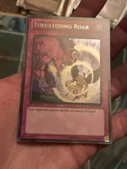 Yugioh 3x NM/M Threatening Roar LCYW-EN297 Secret Rare 1st Edition - Image 3