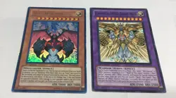 Yu-Gi-Oh! Elemental HERO Divine Neos & Neos Wiseman LODT 1st Edition lot - Image 1