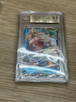 Nami (Alt Art) R OP09-050 - One Piece TCG English Top 64 Regional - BGS 9.5 - Image 1