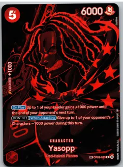 Yasopp (SP) OP09-013 Rare Legacy of the Master One Piece - Image 1
