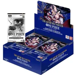 One Piece TCG Booster Box OP-14 EB04 ENGThe Azure Sea's Seven + Promo Pack NEW - Image 1