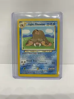 Light Piloswine 26/105 Rare - NM-LP - Neo Destiny Pokemon Card - Image 5