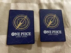 One Piece Illustration Box Vol 5 Promo Cards Ace And Sabo Full Art Rare - Image 2