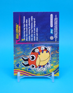 Pokemon Card - Ledyba #165 - Johto Series - Topps - Image 4