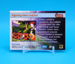 Pokemon Card - Fighting Mad Ledyba! Snap24 - Screen Snaps! - Topps Johto - Image 3