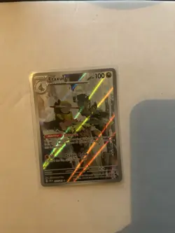 Pokemon TCG Fraxure Card 077/064 IR Sv: Shrouded Fable 2024 NM Condition - Image 1