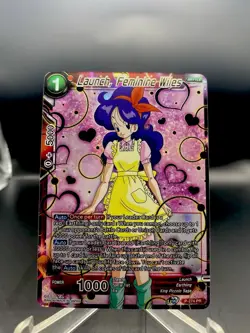 Dragon Ball Super CCG Launch, Feminine Wiles P-274 PR Promo Foil Anime Card - Image 1