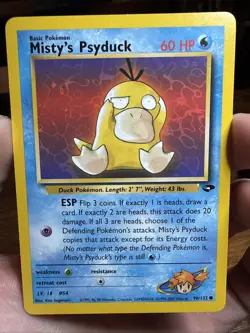 Pokemon TCG Misty's Psyduck Gym Challenge Common Card 90/132 - Image 1