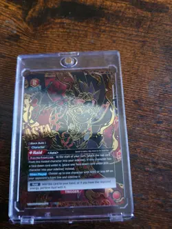 Union Arena Card Black Clover Asta SR Super Parallel Japanese DHL - Image 3