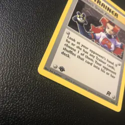 Rocket's Sneak Attack 72/82 Team Rocket Rare NonHolo Pokemon Card 1st Edition NM - Image 2