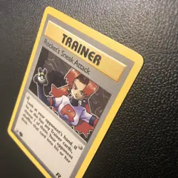 Rocket's Sneak Attack 72/82 Team Rocket Rare NonHolo Pokemon Card 1st Edition NM - Image 4
