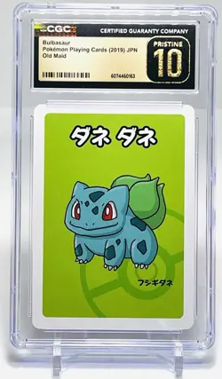 2019 Bulbasaur Old Maid Babanuki Japanese Pokemon Card CGC Pristine 10 - Image 1