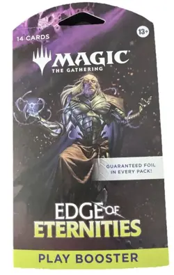 MTG Edge of Eternity Play Booster - (1 Pack 14 Cards Per Pack)1 Foil Guranteed - Image 1
