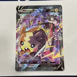 JUMBO Morpeko V Union Oversized Card SWSH289 Black Star Promo Pokemon PACK FRESH - Image 1