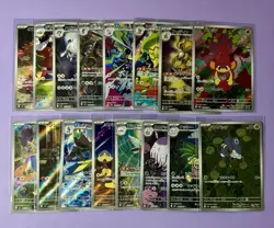 TCG Pokemon JP Mega Sympohonia, White Flare Art Rare lot of 16 Cards - Image 1