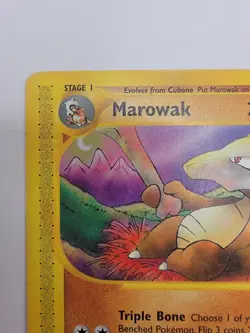 Pokemon TCG Card - Marowak 54/147 Aquapolis Uncommon Vintage E-Reader - Image 3