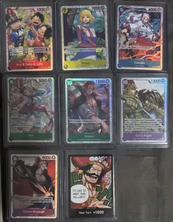 One Piece Op 13 Lot, SR’s, Don Card - Image 1