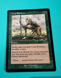 Crop Rotation - Urza's Legacy - MTG - Magic the Gathering - Image 1