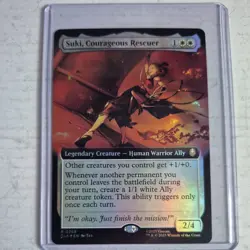 Suki, Courageous Rescuer (Extended Art) Avatar: The Last Airbender Foil - Image 1