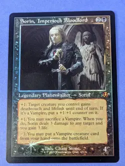 MTG: Innistrad Remastered: Sorin, Imperious Bloodlord Foil #476 Mythic - NM - Image 1