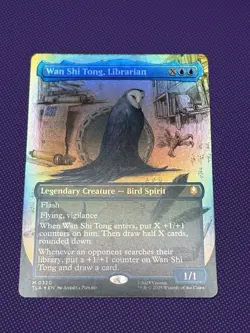 Wan Shi Tong, Librarian (Borderlees) *Foil* #0320 MTG:Avatar: The Last Airbender - Image 1