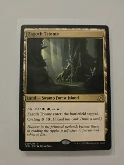 MTG Zagoth Triome Ikoria Lair Of Behemoths Regular - Image 1