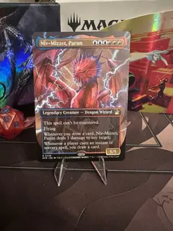 Niv-Mizzet, Parun Anime Borderless Ravnica Remastered Variants Near Mint - Image 1